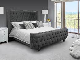 Upholstered Fabric Bed Frame