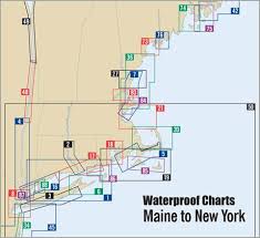 Cape Cods South Shore Buzzards Bay Waterproof Chart