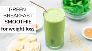 green breakfast smoothie for weight