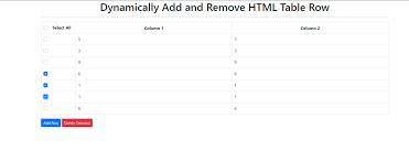 remove html table rows using jquery