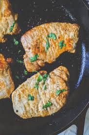 They marinate for 1 hour, then take about 5 minutes to cook. The Best Pan Fried Pork Chops Recipe Sweet Cs Designs