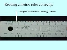 So the 1st line = 1/64 and the 16th line = 16/64. Laboratory Equipment Metric Ruler Ppt Video Online Download