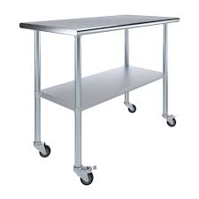 24 x 48 stainless steel work table