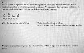 Gauss Jordan Elimination Method