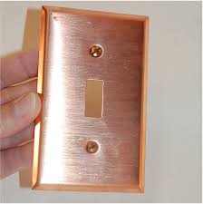 Copper Light Switch Wall Plate 879 882