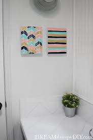 Easy Diy Recycled Canvas Art How To