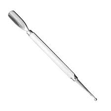 cuticle pusher spoon nail cleaner