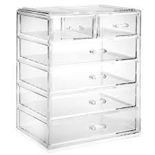 5 tier acrylic cosmetic organizer