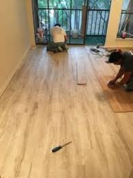 how to install floating wood floor