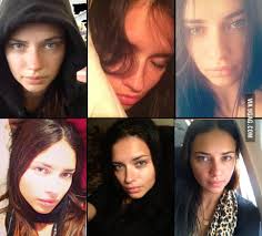 adriana lima selfies so much beautiful