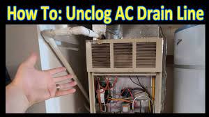 how to unclog ac drain line why is