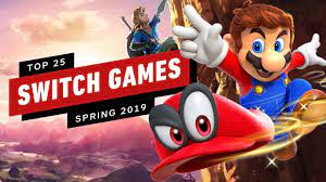 top 25 nintendo switch games spring