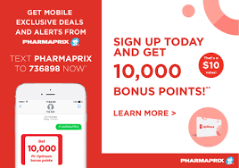 Sign Up For Mobile Text Exclusive Deals Pharmaprix