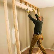 how to frame a closet door