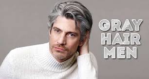 It looks so great on long layered hair, and you will love your voluminous mane. Gray Hair Men What If You Re Going Gray Lewigs