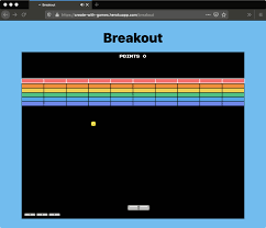 recreating breakout for the web dev