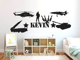 Tank Military Wall Decal Hero Soldier