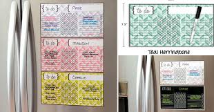 Kids Dry Erase Chore Chart Magnet Or Decal Wall Cling