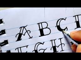 write tattoo font style alphabets