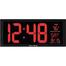 Buy Acurite Digital Wall Clock