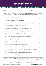 Exercise 1 walking to the north pole. Subjunctive English Worksheet 01 Stp Books