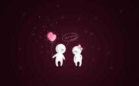 100 love cartoon wallpapers