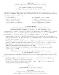 call center resume samples & the skills