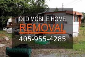 mobile home removal disposal