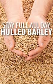 use hulled barley in place of pearled