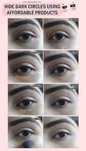 how to conceal dark circles using
