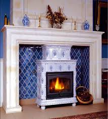 Italian Tiled Fireplace Found On