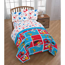 Sesame street premiered in the united states in 1969. Sesame Street Duvet Cover Queen Bedding 100 Cotton Boy Bedsheet Home Textile Duvet Covers Bedding Sets Home Garden Worldenergy Ae