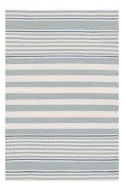 dash albert blue stripe indoor outdoor rug