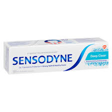sensodyne deep clean toothpaste