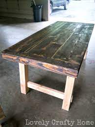 Diy Weathered Table Finish Lovely