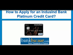 As soon as the applicant has submitted his/her credit card application online, they also can track their status online too. Indusind Bank Platinum Credit Card Check Features Apply Online