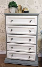 Tall Dresser Makeover Tutorial With
