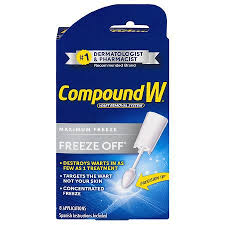 compound w freeze off wart remover