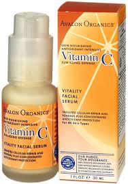 vitamin c face serum avalon organics