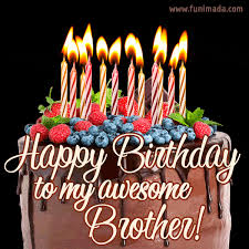 happy birthday brother gifs