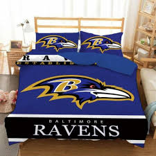 Baltimore Ravens 3pcs Bedding Set Duvet