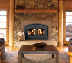 High Efficiency Wood Fireplace