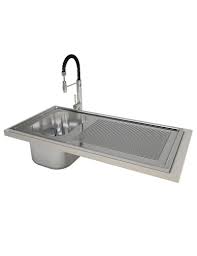 professional sink and mixer 3d model