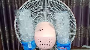 how to make ac with fan and ice storables