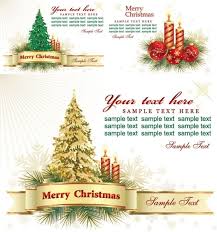 Beautiful Christmas Greeting Card Background Vector Free
