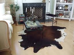taking care of your new cow hide rug