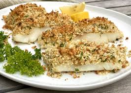 baked cod with panko swirls of flavor