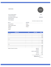 Contractor Invoice Template Download Use For Free