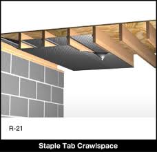 insulation for crawlspace bottom and