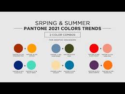 Every year brings in a new hope, a new trend, a new style. Color Trends Spring Summer 2021 Color Trends Pantone